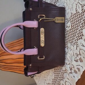 Coach EUC Swagger Mini 20 Color Block